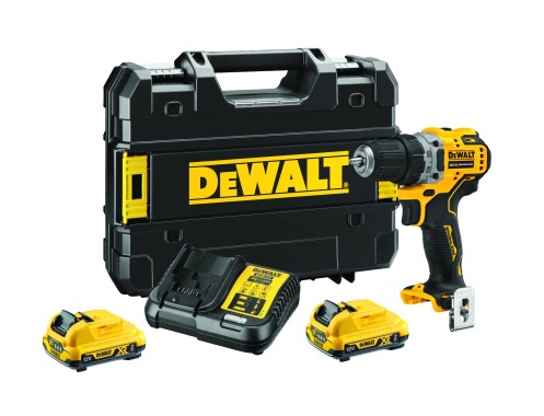 DeWalt 12 Volt / 2 Ah Akku-Bohrschrauber DCD701D2